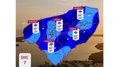 lluvias moderadas a fuertes se esperan este domingo en yucatán