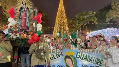 más de 15 mil peregrinos celebran a la virgen de guadalupe en san cristóbal, yucatán