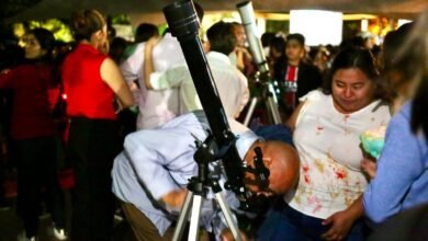 más de mil personas disfrutaron de la noche de estrellas en el centenario