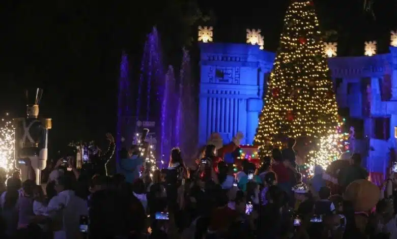 Videomapping navideño y nuevas experiencias iluminarán “Mérida Brilla”