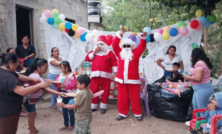 piden apoyo para recolectar juguetes para niñas y niños de yaxunah
