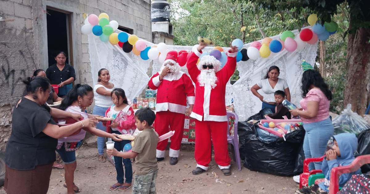 piden apoyo para recolectar juguetes para niñas y niños de yaxunah