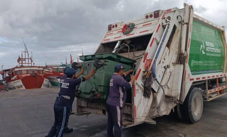 prolimpia refuerza servicio de recolección en progreso durante fiestas decembrinas