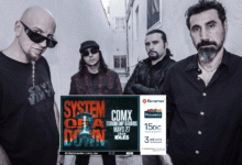La legendaria banda de rock/metal alternativo System of a Down confirmó un concierto en la Ciudad de México dentro de su gira mundial 2026. La presentación tendrá lugar el 27 de mayo de 2026 en el Estadio GNP Seguros, con la banda británica IDLES como invitada especial.