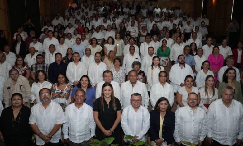 reconoce cecilia patrón al iepac por 30 años de fortalecer la democracia en yucatán