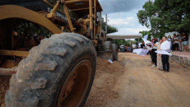 reconstruyen calles en tekal de venegas con el programa bienestar para yucatán
