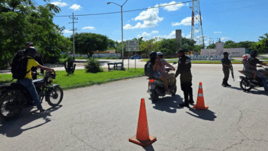 refuerzan operativos viales para motociclistas en progreso durante fiestas decembrinas
