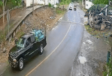 Revelan videos y logística del coche bomba en Coahuayana; carga explosiva iba oculta bajo plátanos