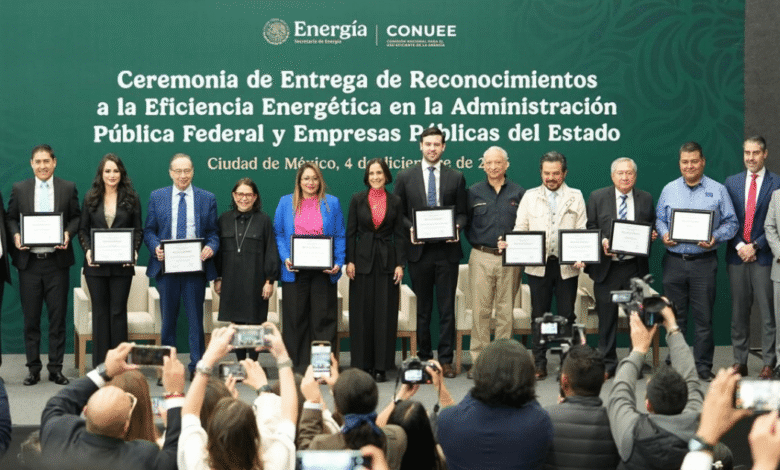 SENER reconoce al INDEP por eficiencia en ahorro energético