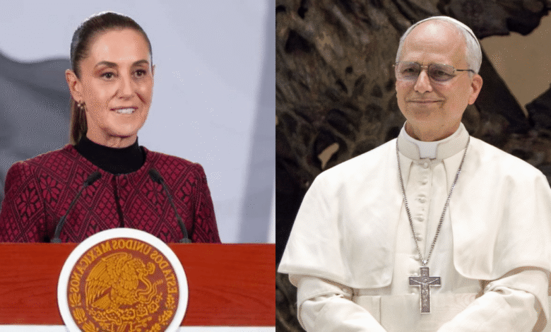 Sheinbaum busca llamada con el Papa León XIV para formalizar invitación a México