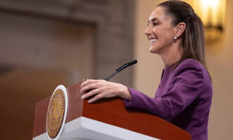 Sheinbaum celebra repunte de la economía