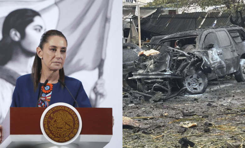 Sheinbaum exige que la FGR explique por qué clasificó como terrorismo el ataque en Coahuayana