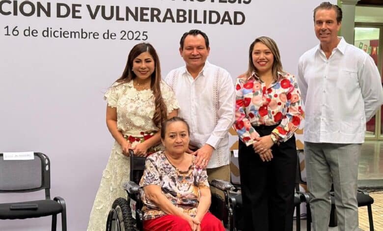 Gobierno de Yucatán entrega 234 apoyos funcionales para mejorar la movilidad de personas con discapacidad