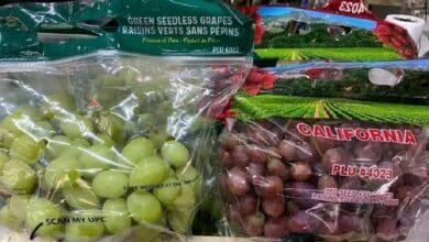 Suben precios de la uva y la nuez previo a la cena de fin de año