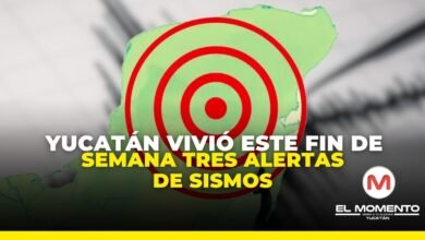 Yucatán vivió este fin de semana algo inusual: tres alertas de sismos