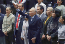 alejandro gertz manero rinde protesta como embajador de mexico ante el reino unido