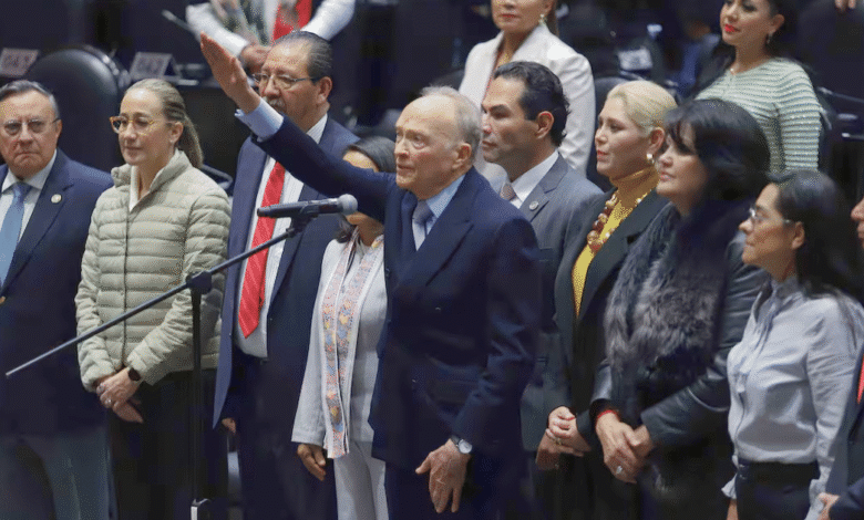 alejandro gertz manero rinde protesta como embajador de mexico ante el reino unido