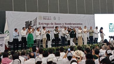 Entrega de 124 bases del IMSS refuerza hospitales en Yucatán