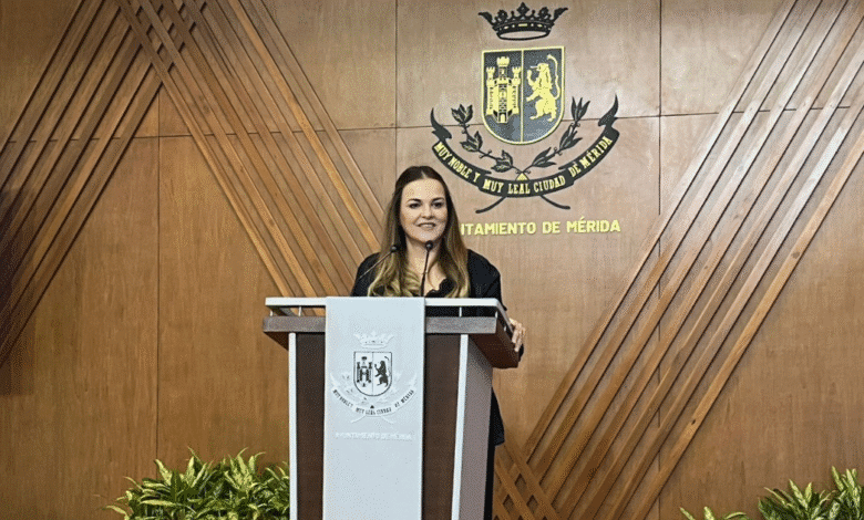 cecilia patrón presenta el plan orden para una mérida con crecimiento organizado y corresponsable