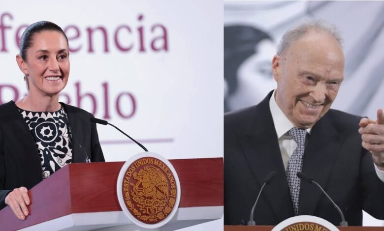 Claudia Sheinbaum confirma que Alejandro Gertz Manero será embajador de México en Reino Unido