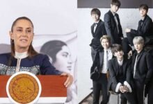 Claudia Sheinbaum pide apoyo a Corea del Sur para más conciertos de BTS
