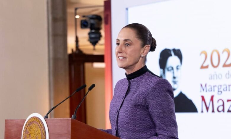 Claudia Sheinbaum se lanza contra quienes se dicen paladines de la democracia