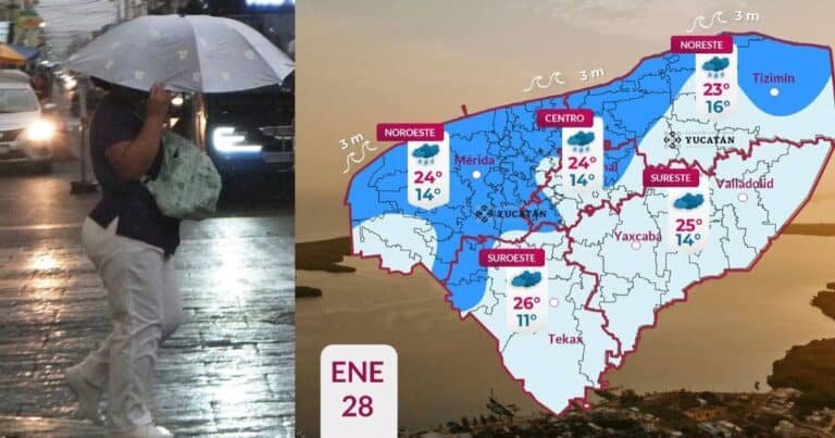 clima en yucatán se mantendrá ambiente fresco
