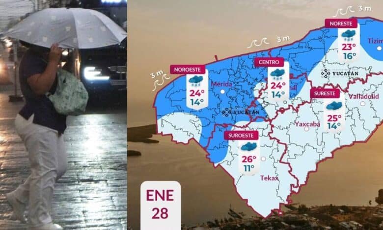 clima en yucatán se mantendrá ambiente fresco