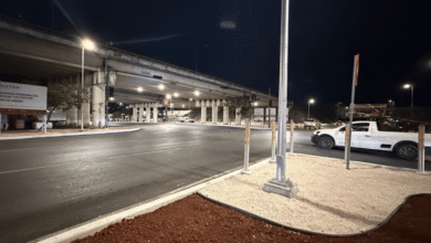 Modernización del paso superior de City Center entra en su recta final