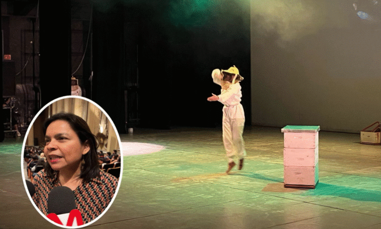 función de artes escénicas reúne a estudiantes en el teatro armando manzanero