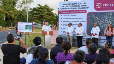 inauguran reconstrucción de calles en chacsinkín como parte del plan bienestar yucatán