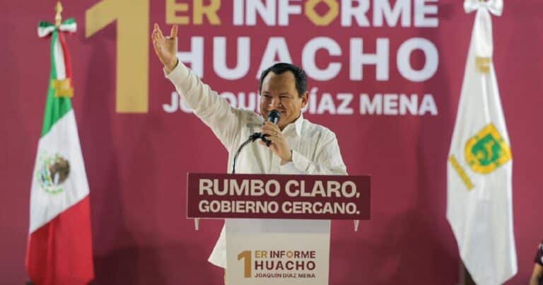 Sur de Yucatán, prioridad del Renacimiento Maya: Gobernador rinde informe en Ticul y anuncia más obras para 2026