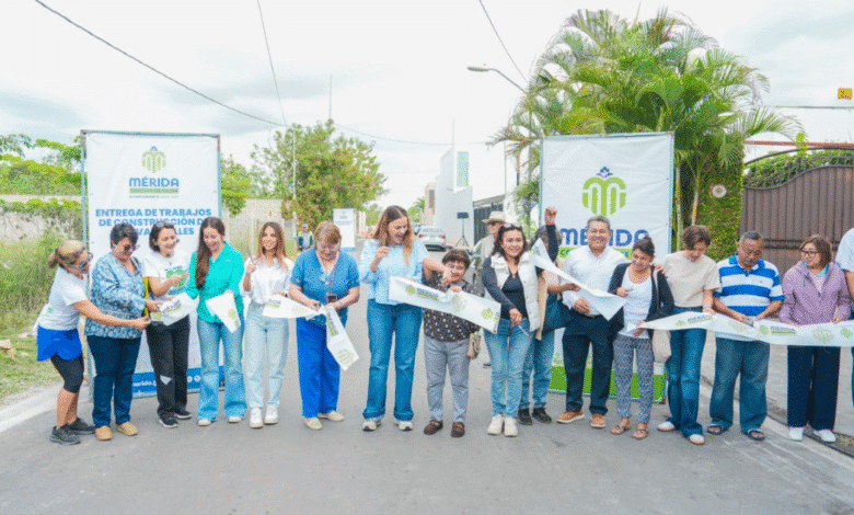 mejoran 34 calles en cholul como parte del ordenamiento urbano de mérida