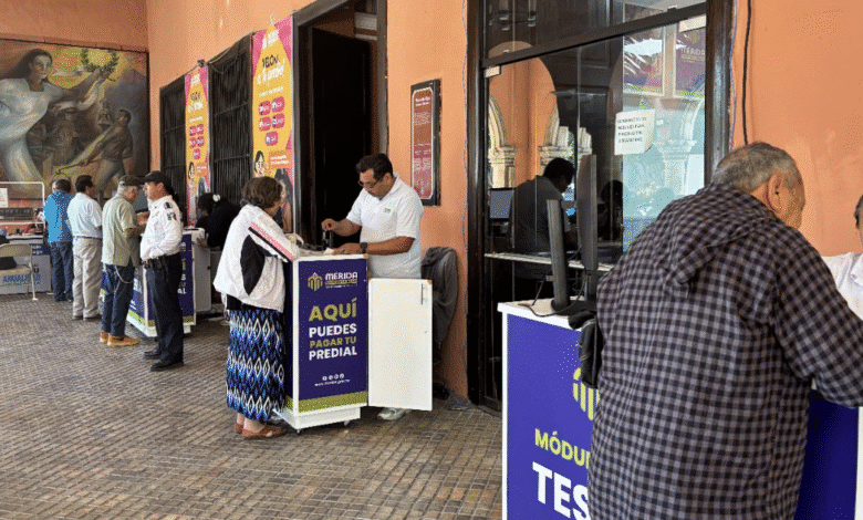 meridanas y meridanos ya comenzaron a pagar su predial