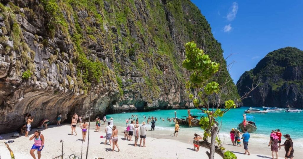 playas de phi phi en tailandia paraiso tropical en el sudeste asiatico. foto redes sociales 1