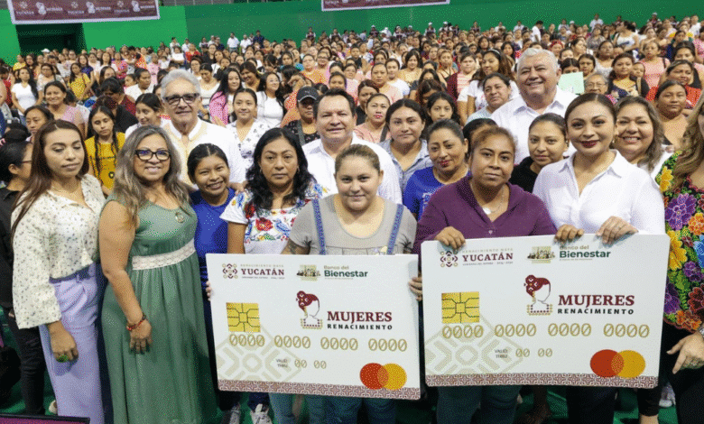 programas sociales del renacimiento maya elevan apoyos a mujeres, estudiantes y personas con discapacidad en yucatán