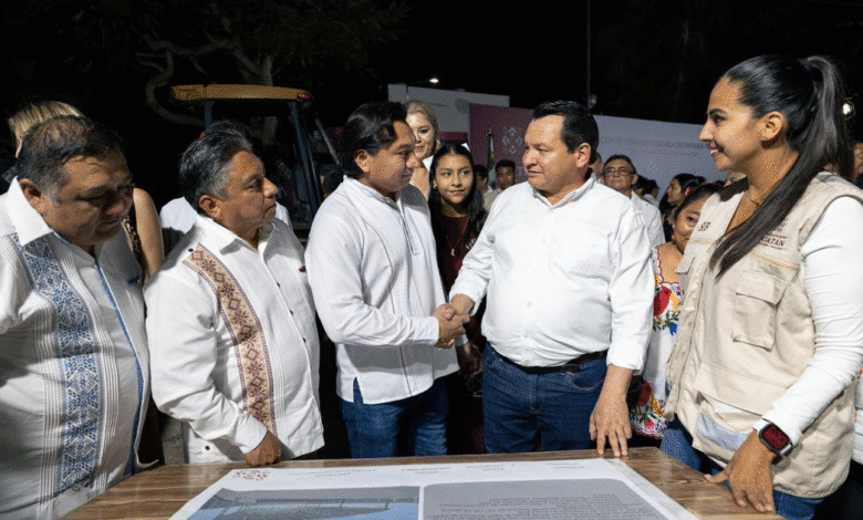 Más de 221 alumnas y alumnos, así como personal docente y administrativo de la Escuela Secundaria Técnica No. 22 de Chicxulub Pueblo contarán con mejores espacios tras el inicio de obra para la construcción de un nuevo domo.