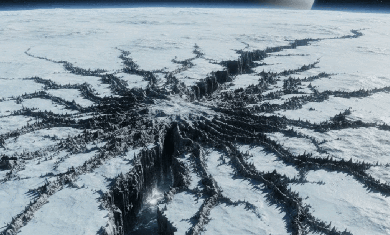 Una estructura ramificada de gran escala detectada en la luna Europa ha pasado de ser una anomalía archivada a una pieza clave para entender la dinámica del hielo joviano.
