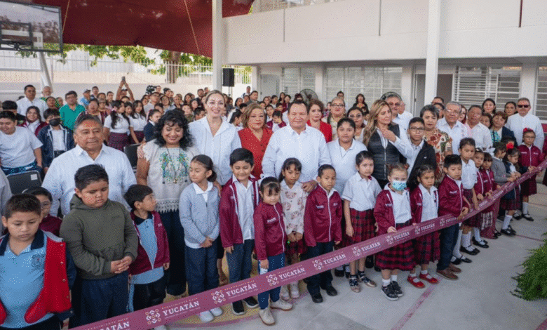 reabre con mejores instalaciones la primaria adolfina cardeña marín de arceo