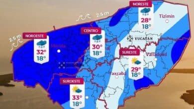 Clima en Yucatán: se espera lluvia en la región
