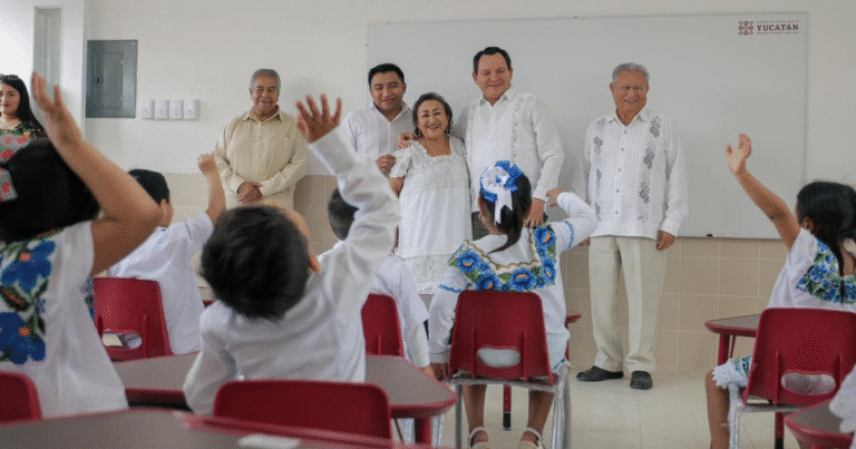 renacimiento maya mejora infraestructura educativa en tinum