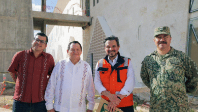 supervisan avances del hospital general de ticul y del nuevo hospital del imss en francisco de montejo