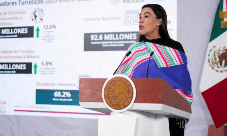 Turismo diversificado impulsa cifras históricas de visitantes y derrama económica en México