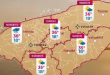 Clima en Yucatán: ambiente cálido e ingreso del frente frío en la noche