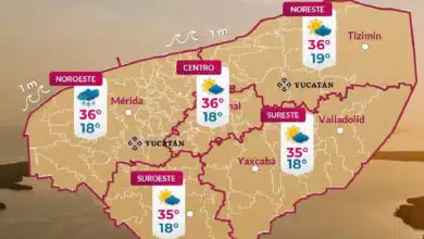 Clima en Yucatán: ambiente cálido e ingreso del frente frío en la noche