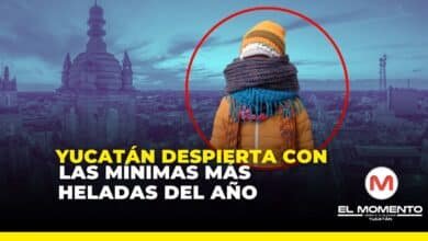 Yucatán amaneció con una de las mañanas más frías del año