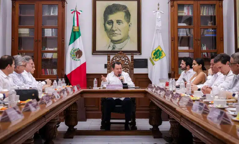 Gobernador y CCE impulsan agenda estratégica para el desarrollo económico de Yucatán (Foto Gobierno de Yucatán)