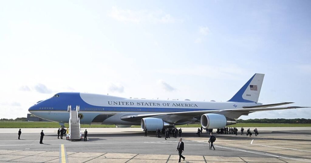 air force one estrenara nuevo diseno con colores electos por donald trump 0