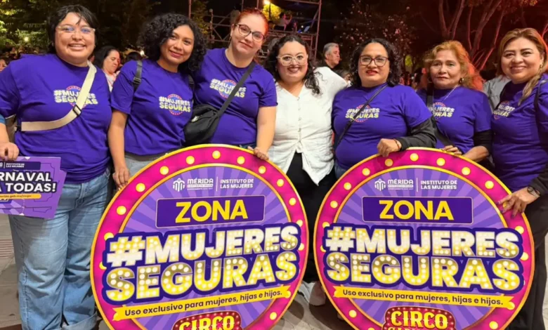 ayuntamiento activa ruta y zonas mujeres seguras para el carnaval mérida 2026