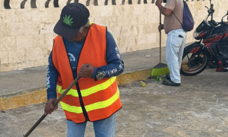 ayuntamiento de progreso reconoce labor de limpieza tras jornadas festivas